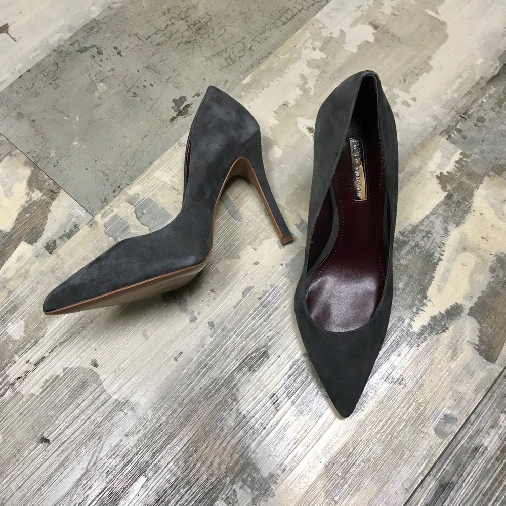 BCBG Suede heels